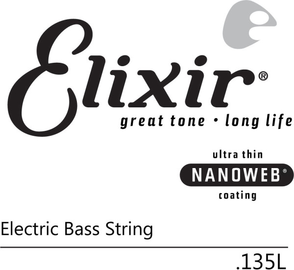 Elixir E-Bass 15435 NanoWeb 135L Einzelsaite