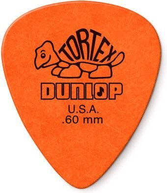 Dunlop Tortex Plektrum 0,60mm orange