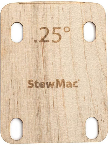 StewMac SM2135-025 Neck Shim 25°