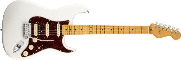 Fender American Ultra Stratocaster HSS Arctic Pearl/MN