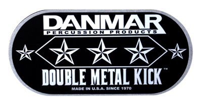 Danmar 210DMK Double Metal Kick Pad