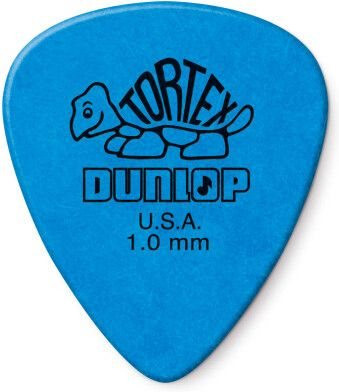 Dunlop Plektrum Tortex 1,00mm Blau