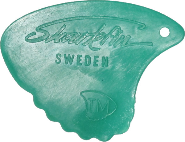 Sharkfin Plektrum 0,35 grün Sweden Relief