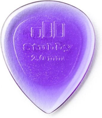 Dunlop Stubby Jazz Plektrum 2,00mm Light Purple