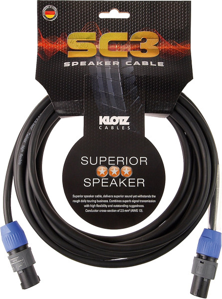 Klotz SC3 20 20m Speakerkabel Speakon 2x2,5mm
