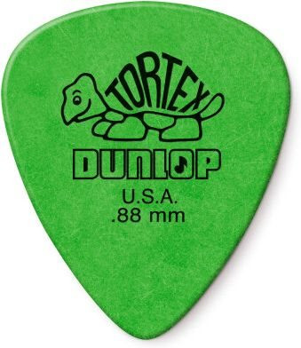 Dunlop Tortex Plektrum 0,88mm grün