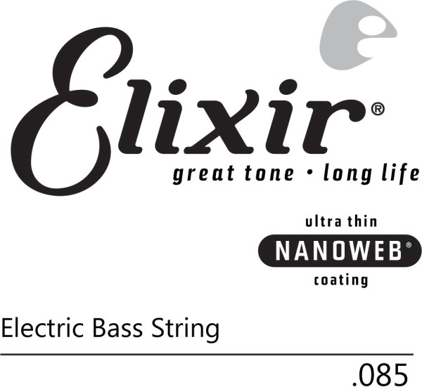 Elixir E-Bass 15385 NanoWeb 085 Einzelsaite