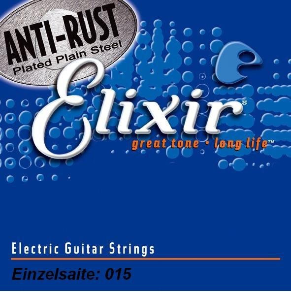 Elixir E-Gitarren 015 Einzelsaite