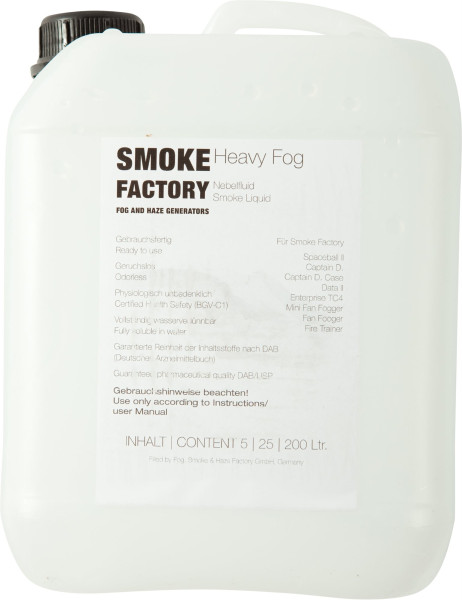 Smoke Factory Nebelfluid Heavy Fog 5l