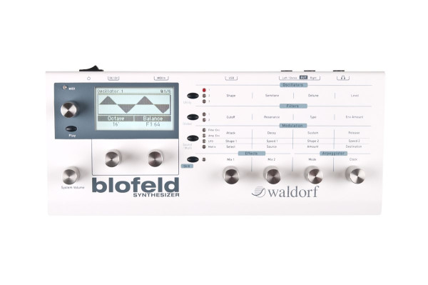 WALDORF Blofeld Desktop Synthesizer - White
