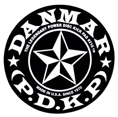 Danmar 210STR Bass Drum Kick Pad "Stars" Single Pedal