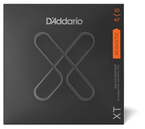 D Addario XTABR1047 XT Acoustic 80/20 Bronze Light