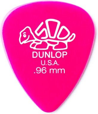Dunlop Delrin 500 Plektrum 0,96mm Dark Pink