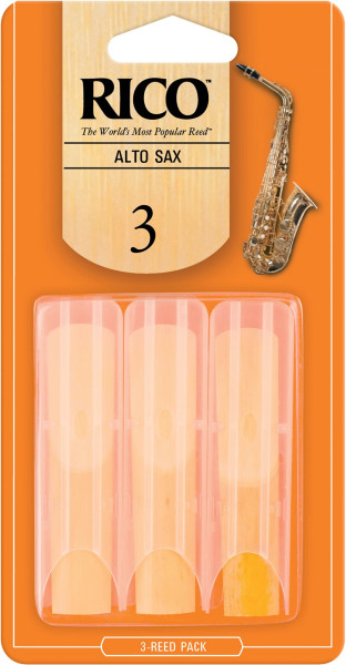 Rico Blatt Alt-Saxophon 3 3er Box RJA0330