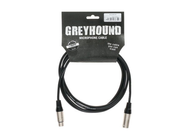 Klotz GRG1FM01.0 Greyhound Mikrofonkabel 1m XLR-XLR