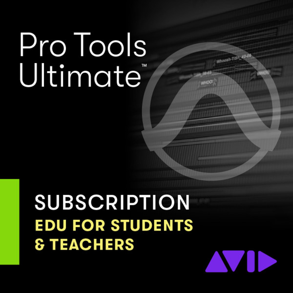 Avid Pro Tools Software Ultimate - Jahreslizenz EDU Student/Teacher - Download-Lizenz/Seriennummer