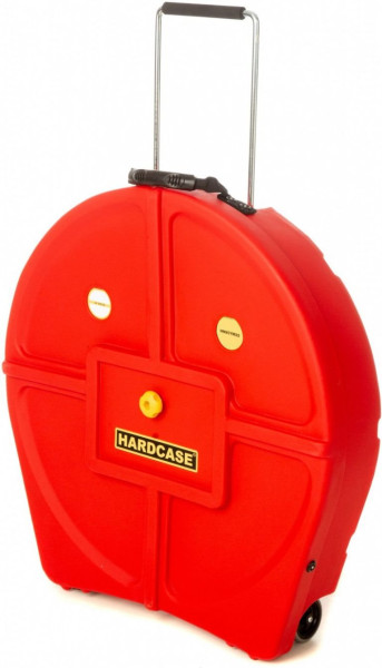 Hardcase HNP9CYM22-R Cymbal Case Trolley für 9 Becken bis 22" - Rot