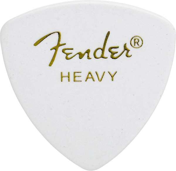 Fender Plektrum Triangle 346 heavy weiß
