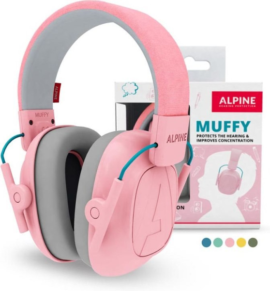 Alpine Muffy Kids Kapselgehörschutz Pink