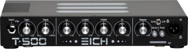 EICH Amplification T-500 Black Edition Bass Topteil