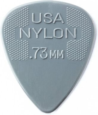 Dunlop Nylon Plektrum 0,73mm grey