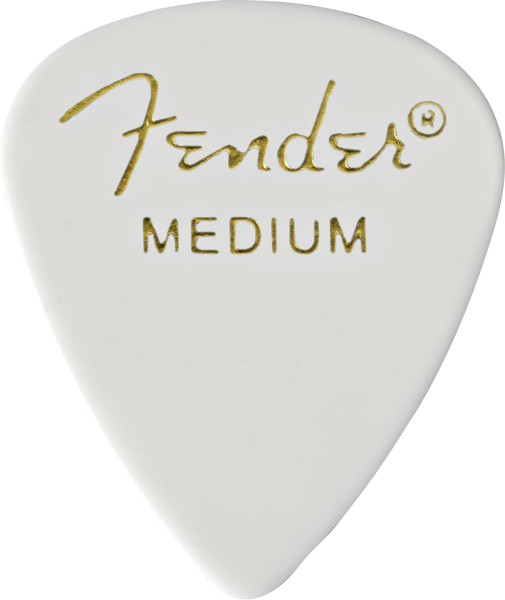 Fender Plektrum Standard 351 Medium weiß