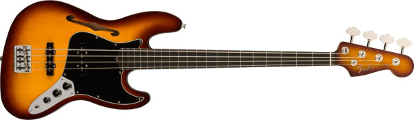 Fender Suona Jazz Bass Thinline Limited Edition Violin Burst
