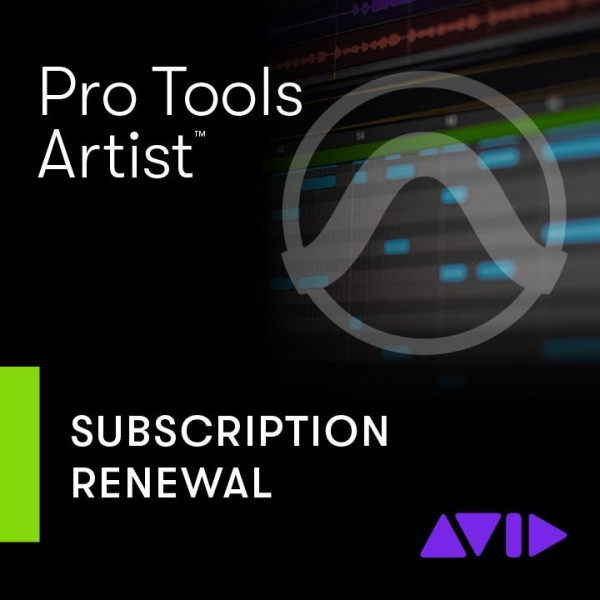 Avid Pro Tools Software Artist - Jahreslizenz Verlängerung - Download-Lizenz/Seriennummer