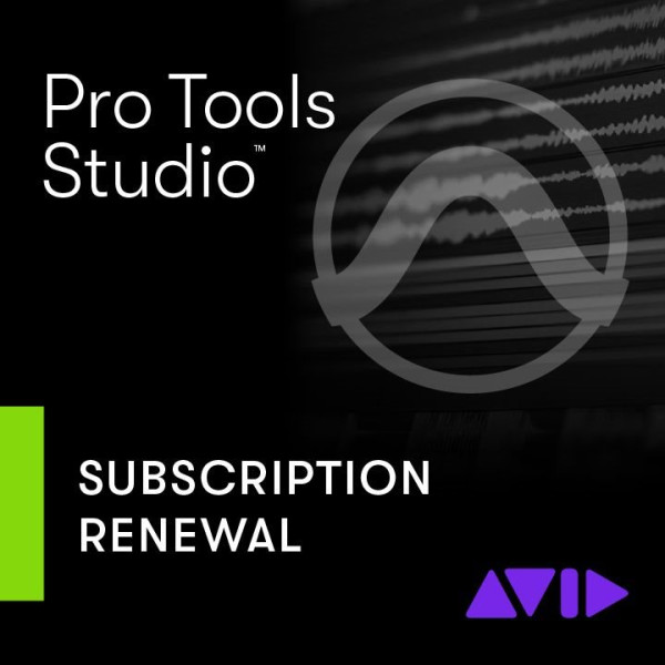 Avid Pro Tools Software Studio - Jahreslizenz Verlängerung - Download-Lizenz/Seriennummer