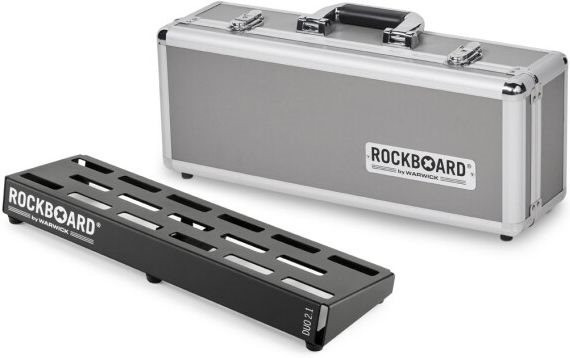 RockBoard DUO 2.1 Pedalboard mit Flight Case