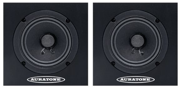 Auratone 5C Active Super Sound Cube Black -Paar-