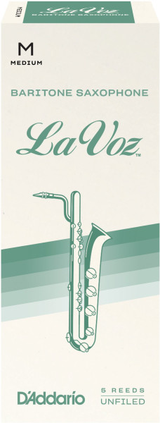 DAddario Woodwinds La Voz Baritone Sax M