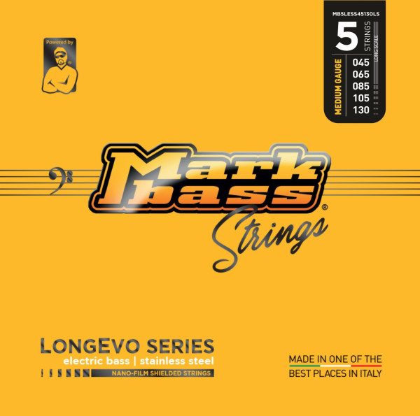 Markbass Strings Longevo Nano Energy 5 Steel 045-130