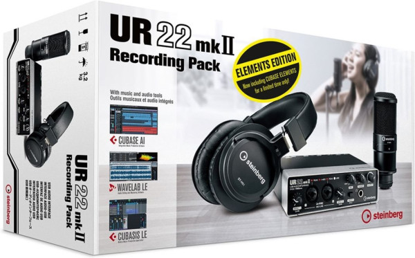 Steinberg UR22 MKII Recording Pack Elements Edition
