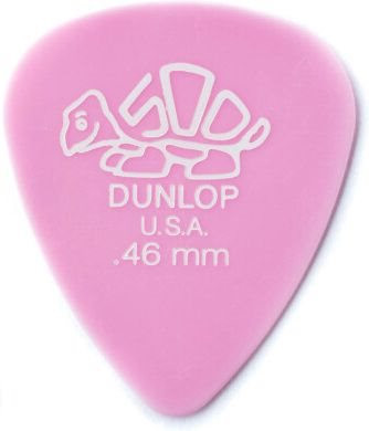 Dunlop Delrin 500 Plektrum 0,46mm Light Pink