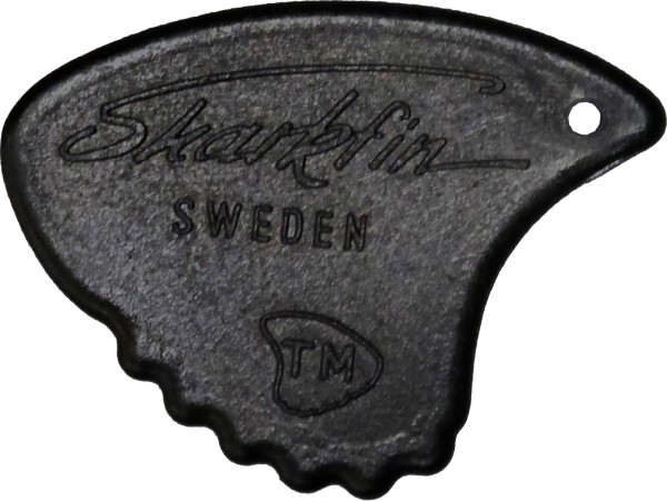 Sharkfin Plektrum 1,15 schwarz Sweden Relief