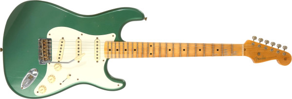 Fender Custom Shop 1956 Stratocaster Journeyman Relic Aged Sherwood Green Metallic