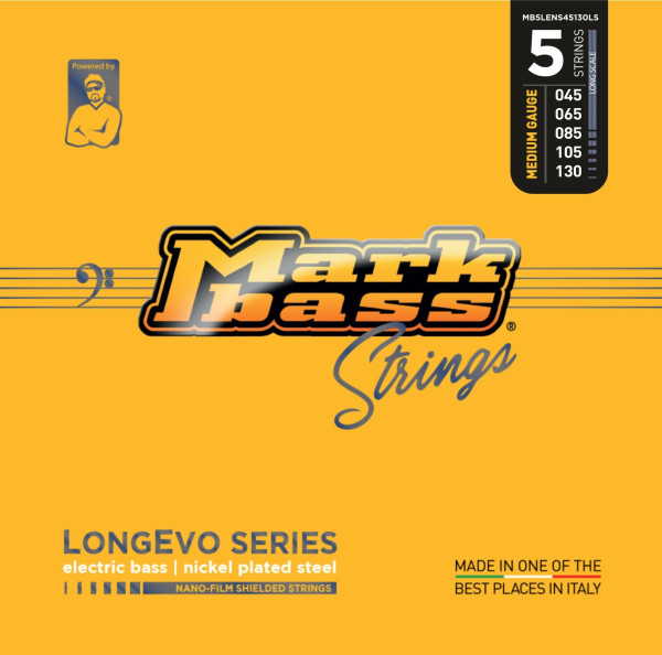 Markbass Strings Longevo Nano Groove 5 Nickel 045-130