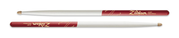 Zildjian 5A Drumsticks Acorn Red and White
