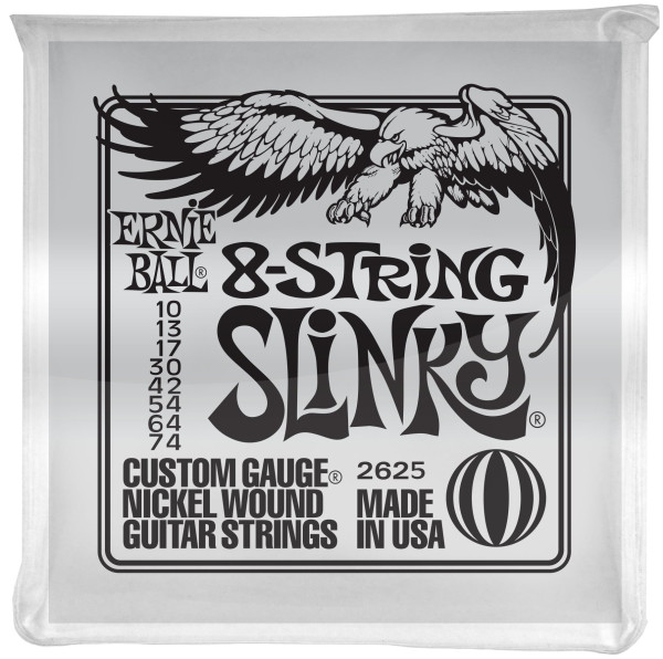 Ernie Ball 8-String Slinky 010-074