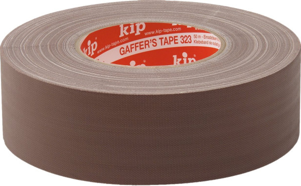 kip Gaffer Tape 323 braun matt