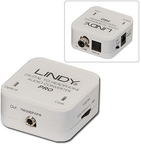 Lindy Audiokonverter Pro SPDIF Digital -> Analog (3,5mm Kopfhöreranschluss)