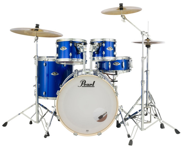 Pearl EXX725SBR/C717 Export Drum-Set High Voltage Blue/Sabian SBR