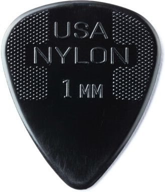 Dunlop Nylon Plektrum 1,00mm black