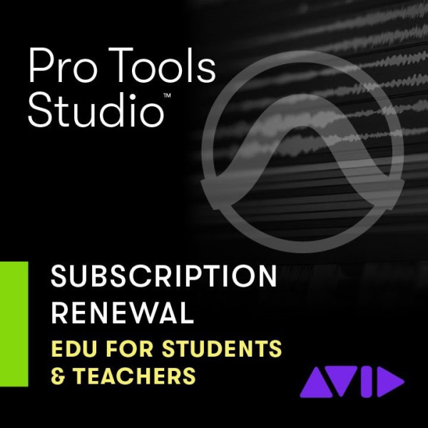 Avid Pro Tools Software Studio - Jahreslizenz Verlängerung EDU Student/Teacher - Download-Lizenz/Ser