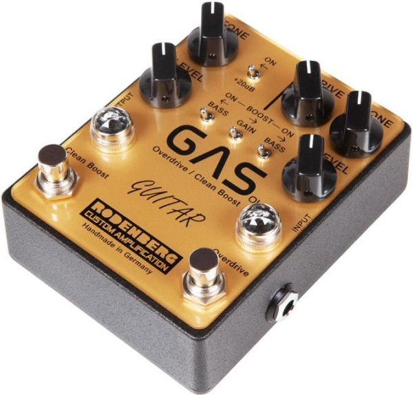 Rodenberg GAS Overdrive/Clean Boost Pedal