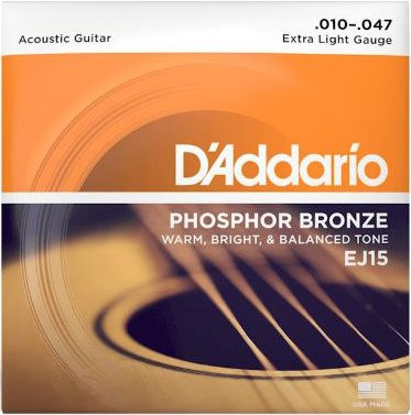 D Addario EJ 15 010-047 Phosphor Bronze