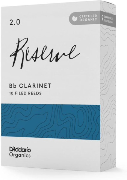 DAddario Woodwinds Organic Reserve Clarinet 2.0