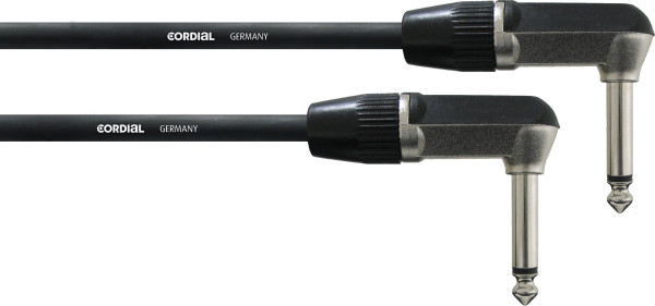 Cordial CFI 0,3 RR 0,3 m Winkelklinke-Winkelklinke 6,3mm mono