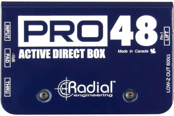 Radial Engineering Pro48 aktive DI-Box